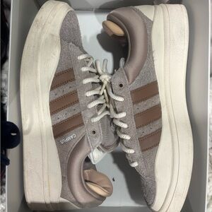 Adidas Bad Bunny Campus Shoes - White and Black